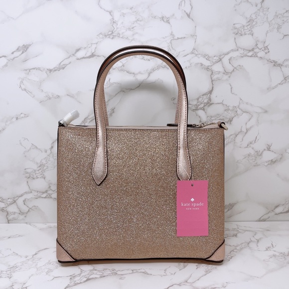 Kate Spade Glitter Fabric Satchel - Picture 5 of 9